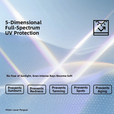 UV Resistant Cycling Sunscreen Mask: Breathable Ice Silk for Outdoor Comfort!