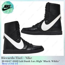 Nike Dunk Lux x Riccardo Tisci High Black White for Sale
