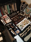 vintage Estate jewelry W/ Hobe, Haskell, KJL, +many more W/ SILVER  ETC Over 200