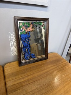 Moët & Chandon Art Nouveau Mirror – After Alphonse Mucha – Vintage Advertising