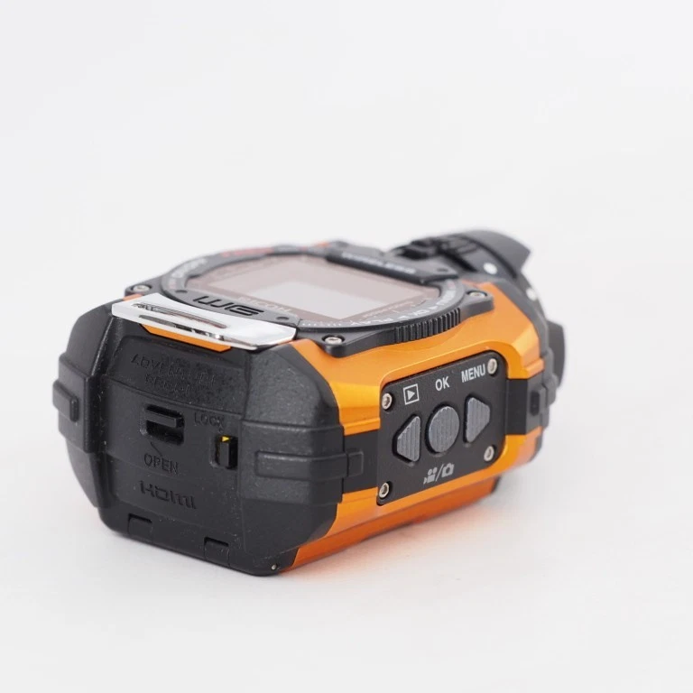 RICOH Waterproof Action Camera WG-M1 Orange WGM1 OR [Near Mint] #13097 - Image 3 of 4