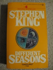 Different Seasons Stephen King Signet 1st print paperback Orange 1983 Shawshank