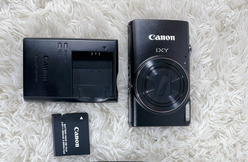 Canon IXY 650 Black Digital Camera IXUS 285 HS WiFi + Battery Charger Case EXC