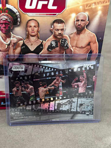 Topps 2026 Stadium Club UFC Quillan Salkilld Fight Motion #FM-2 Rookie