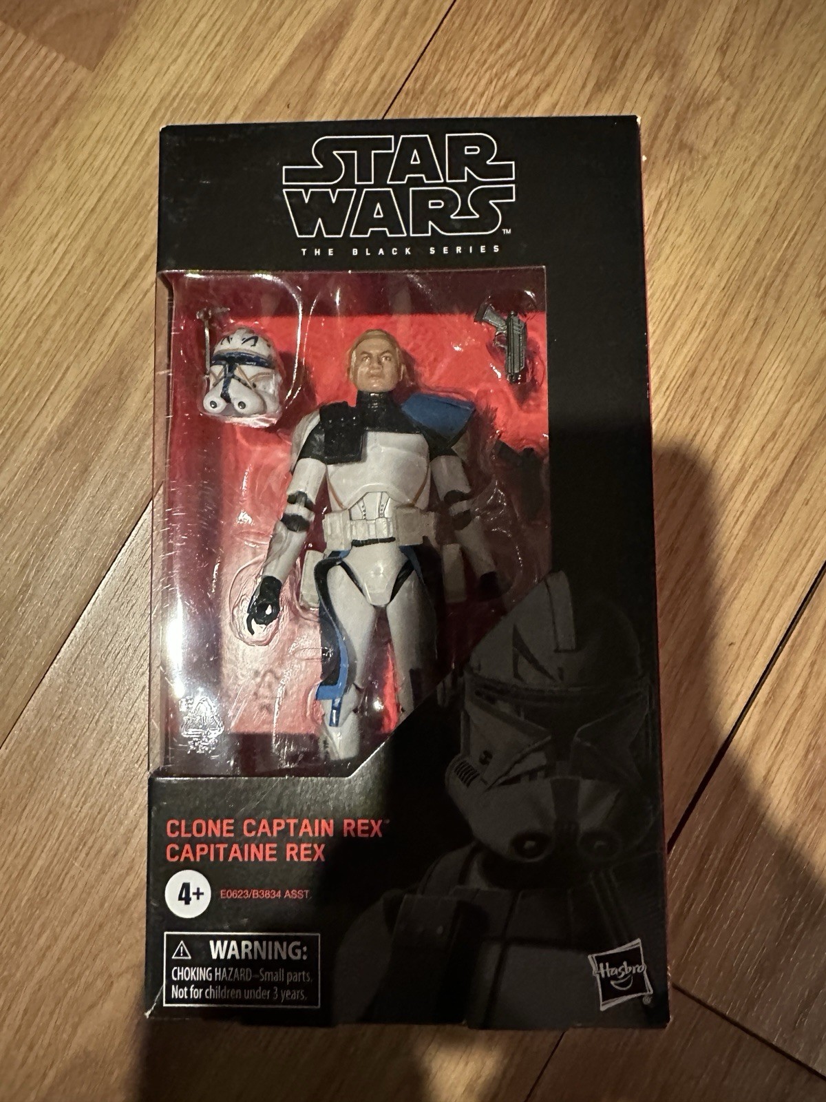 Hasbro Star Wars The BLACK SERIES 6 Inch Clone Wars 59 CLONE CAPTAIN REX  MISB