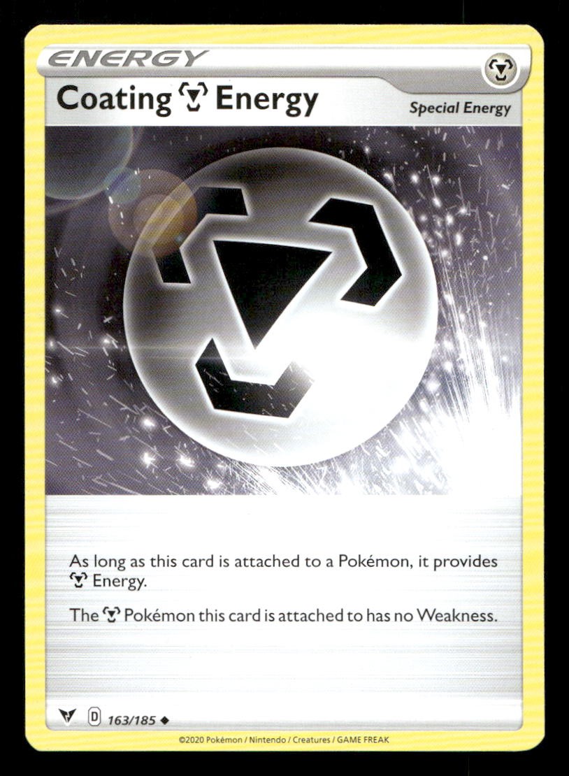 Coating Metal Energy 163/185 Vivid Voltage NM/M Pokemon