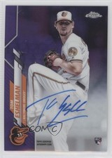 2020 Topps Chrome Rookie Purple Refractor 172/250 Thomas Eshelman Tom Auto 5g4