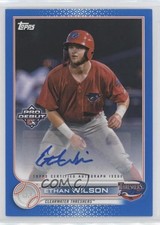 2022 Topps Pro Debut Blue Auto 46/150 Ethan Wilson #PD-39 Auto 1u6