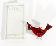 Liztech 2016 CARDINAL 1.5" Brooch Pin Scarce