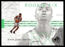 2013-14 SP Authentic 2001-02 Rookie Livio Jean-Charles Rookie College Card #94