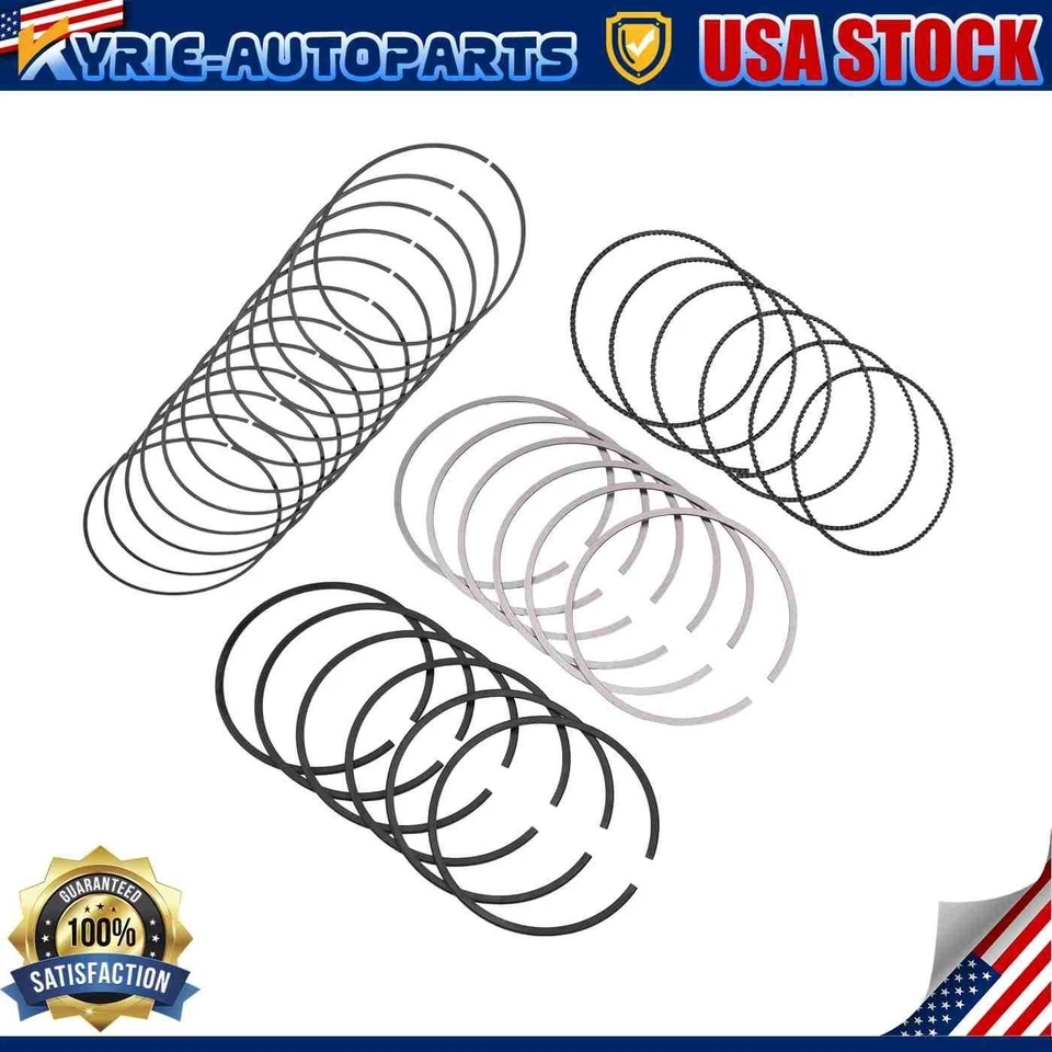 全新 适用于讴歌 Mdx/Zdx/Tl/Rl 2010 2011-2014 V6 3.7L 前活塞环 13011RKGE02 — 第 3/4 张图片