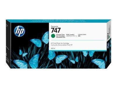 Cartouche d'encre HP DesignJet 746 vert chromatique 300 ml de qualité musée pour tirages fins