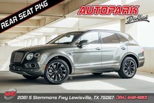 2017 Bentley Bentayga W12 Rear Seat Pkg
