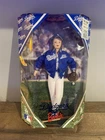 Vintage 1999 BARBIE Los Angeles Dodgers LA Baseball Mattel NIB “damaged box”