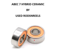 ABU 5500 6500 Akios 656 666 shuttle kuro tourno Hybrid Ceramic Bearing **Abec 7*