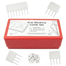 Knit Blockers  Pin Kit Knit Blocking Combs 25 Combs for Blocking Knitting