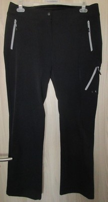 CMP Woman Long Pant Hose Stretch Funktionshose  schwarz Gr. 48 XXXL 3XL, 111 cm