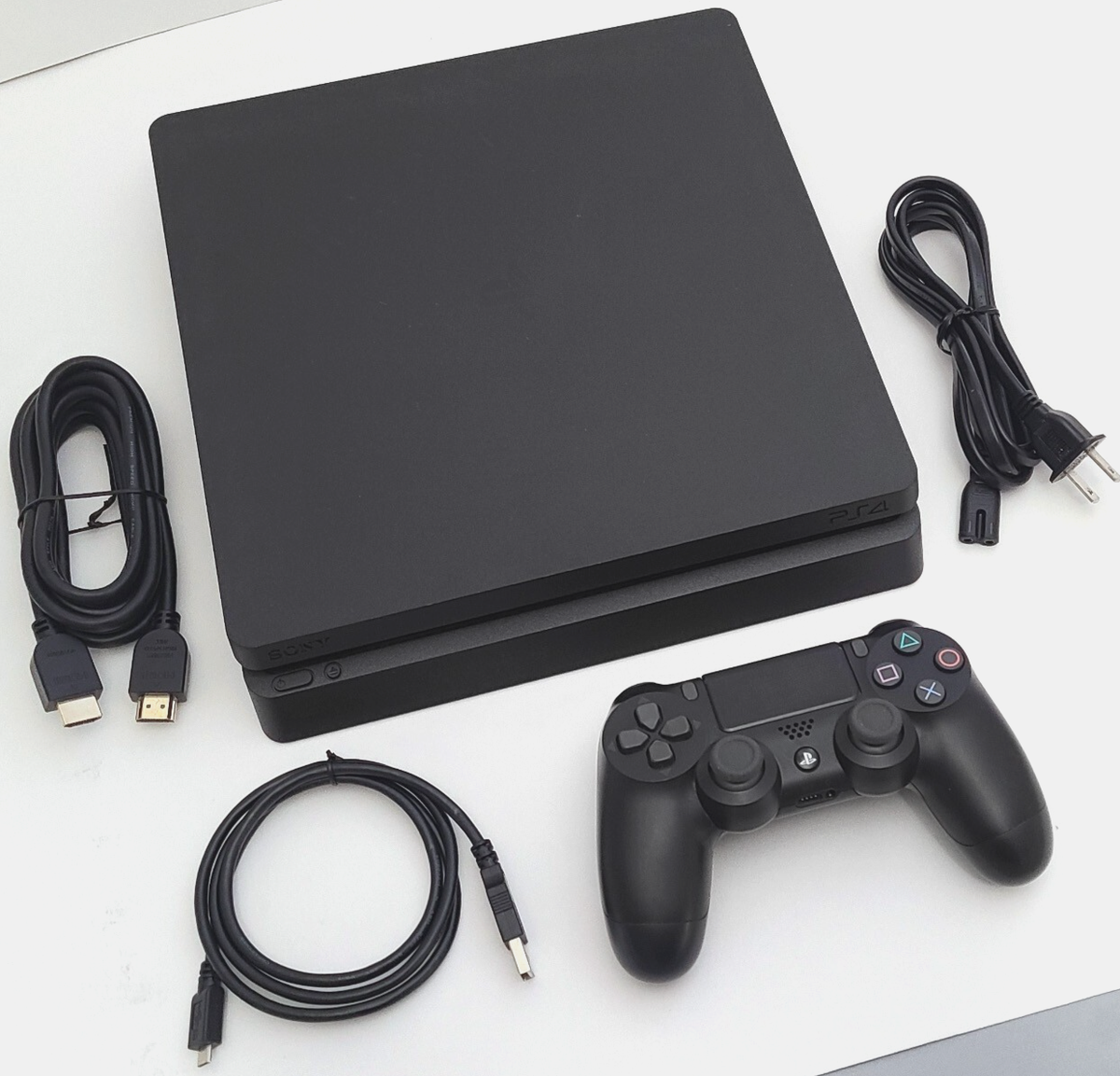 Sony PlayStation 4 SLIM 500GB Matte Black Video Game Console