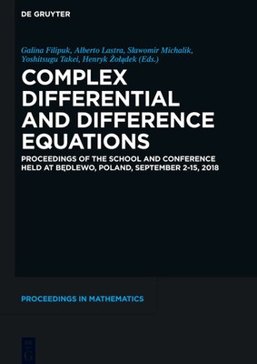 Galina Filipuk (u. a.) | Complex Differential and Difference Equations | Buch