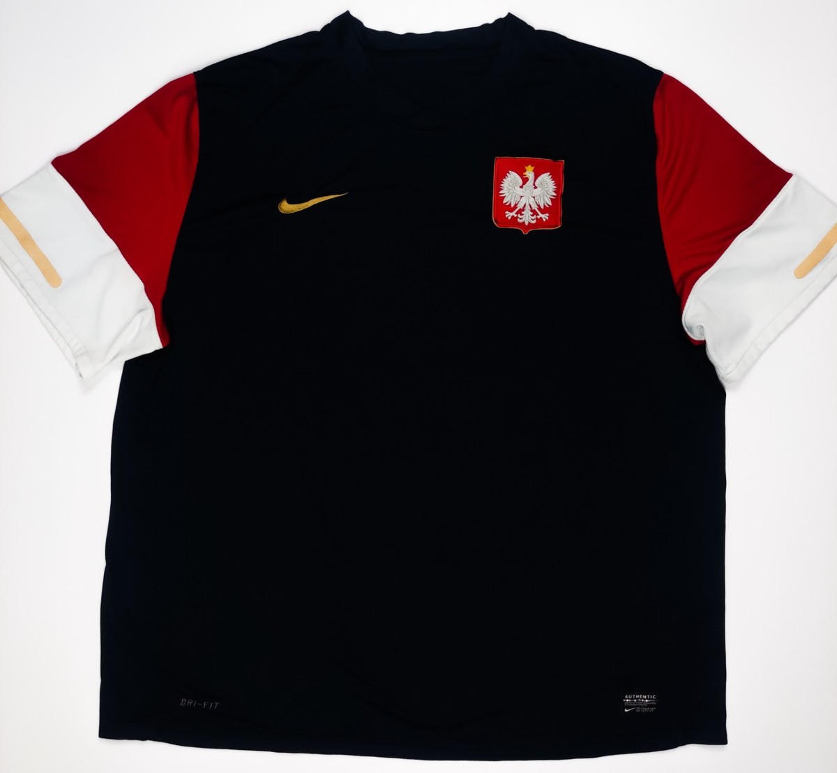 Poland 2010 2011 Nike Away Shirt Kit Jersey Navy Obsidian
