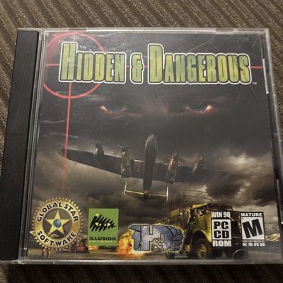 Hidden & Dangerous Jewel Case PC, Excellent Condition Disc W/manual