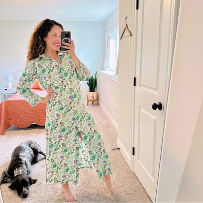 Tuckernuck Pomegranate White Green Floral Cotton Maxi Coverup Dress XS | eBay Tuckernuck Pomegranate White Green Floral Cotton Maxi Coverup Dress XS | eBay