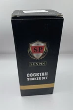 Cocktail Shaker Set Sunpin 3 pieces Bartending Kit Home Bar Cocktail