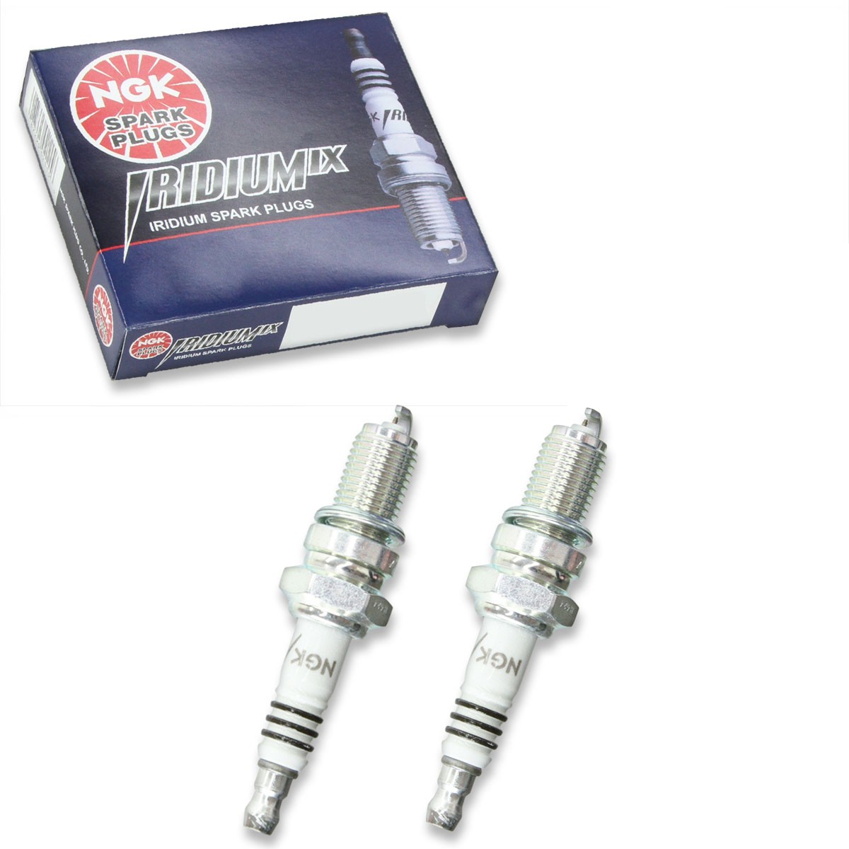 2 pc NGK 2202 DPR8EIX-9 Iridium IX Spark Plugs for X24EPR-ZU9 X24EP-ZU9 bo