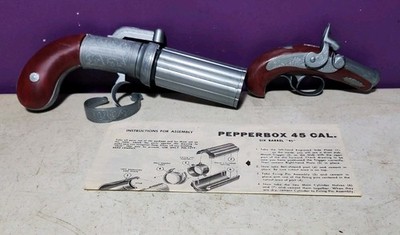 Pyro Hobby Model Kit Pepperbox & Derringer Built Replicas With Instructions 