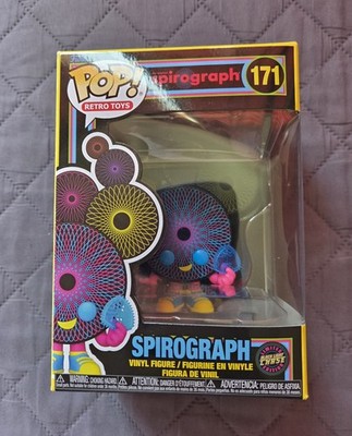 Funko POP! Retro Toys The Original Spirograph Spirograph #171 Blacklight Chase