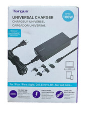 Targus Universal Charger Including USB-C Devices - Black: Outlet Adapter 4.5