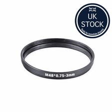 M48 x 3mm Extension Tube Adapter For Telescope or Camera 0.75mm Thread Pitch