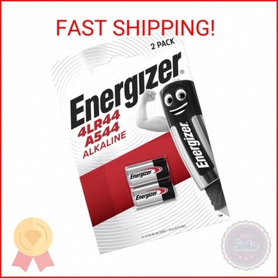 Energizer Battery 4LR44/A544 Alkaline 2, 235407