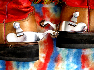 Western Cowboy Spurs no straps Spurs Only
