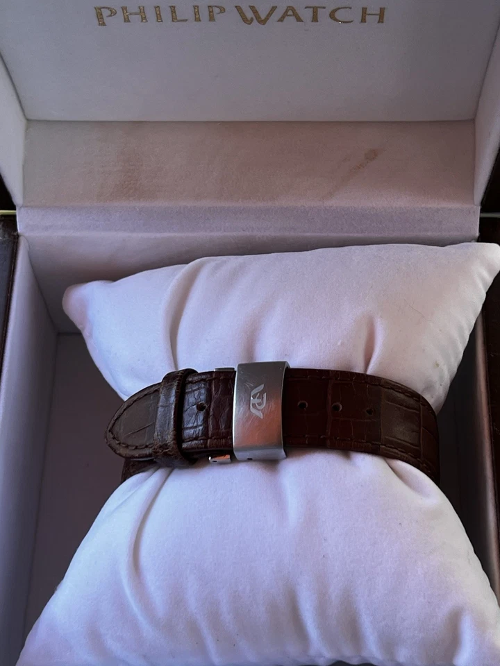 RARE FIND⚡️Philip Watch SWAN ⚡️Automatic Swiss 8221140025-15527 Works W Box & P - Image 4 of 4