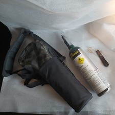 Used empty M6 Portable Medical Oxygen Tank Lock Key Pouch/bag