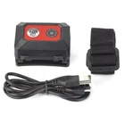 Portable Head-Mounted Camera W/LED Headlamp 1.3MP HD 1080P Sport Camcorder