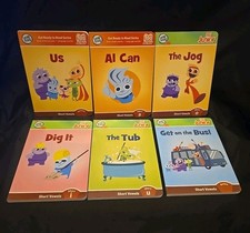 Leap Frog Leapfrog Tag Junior Jr 6 Books lot