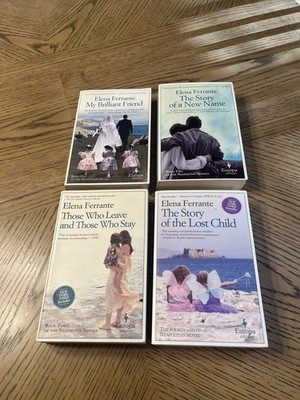 Elena Ferrante Neapolitan FULL SET Collection 4 Trade Paperbacks Europa Editions