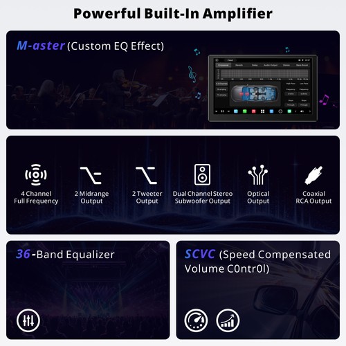 ATOTO X10 7IN 2 DIN Android 13 Car Stereo GPS Navigation 4G LTE ChatGPT 8G+128G - Bild 7 von 10