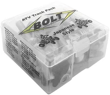 Bolt MC Hardware Track Pack Motorcycle ATV/UTV Street Bike Dirt Bike 98ATVTP