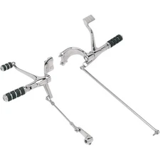 Drag Specialties 1622-0140 Sportster Forward Control Kit - Standard - Chrome