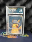 Pokemon TCG GRADED ACE 10 PIKACHU WITH GREY FELT HAT VAN GOGH PROMO ENGLISH