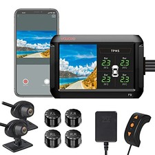 Vsysto Dash Cam per Auto, 1080p Doppia Fotocamera 4 Pollici Sedile - Miniatura 1