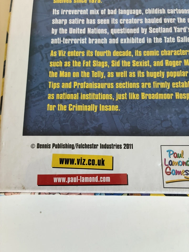 Viz 1000 Piece Puzzle Jigsaw 30th Birthday Blow Out Paul Lamond Viz Characters - Image 4 of 4