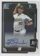 Seth Streich Bowman Chrome 2015 Auto