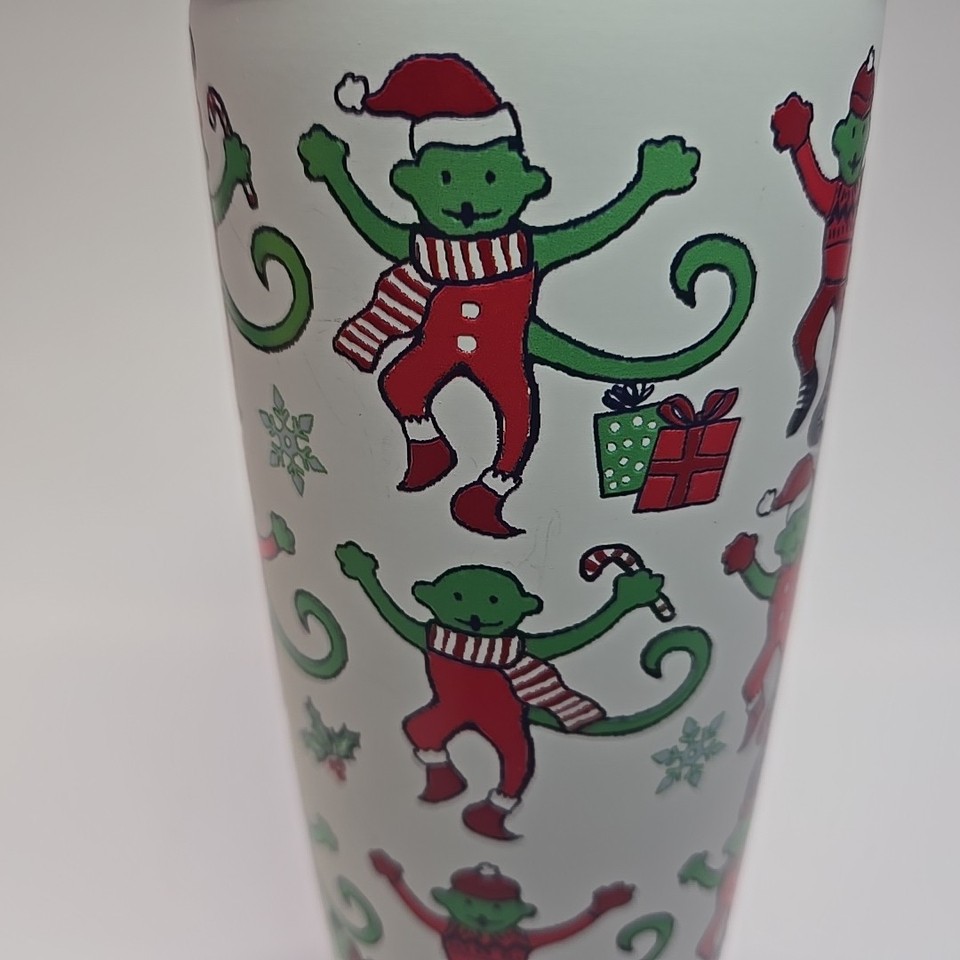 Roller Rabbit Starbucks Monkey Mas Stainless Steel Cold Cup 24oz ...