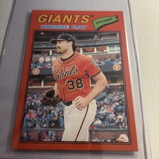 2026 Topps Heritage - Robbie Ray - Red Parallel #111 - San Francisco Giants