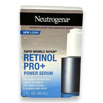 Neutrogena Rapid Wrinkle Repair Retinol Pro+ Power Serum 1fl.oz./30ml New