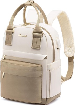 LOVEVOOK Rucksack Damen Klein, Wasserdicht Cityrucksack Handtasche 2 in 1 mit